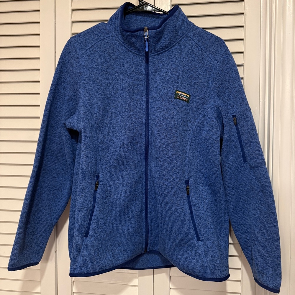 L.L. Bean Women’s Sweater Fleece Full Zip Jacket